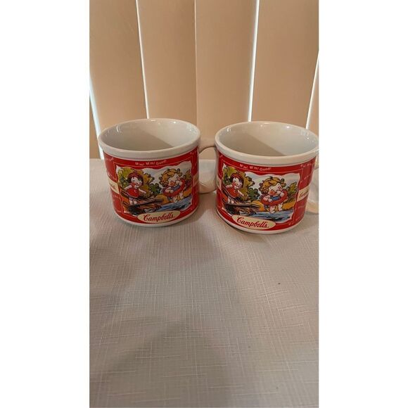 CAMBELLS SOUP MUGS CUP FOUR SEASON SET OF 2 - Picture 6 of 12